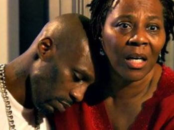 Arnett Simmons with her son DMX.
